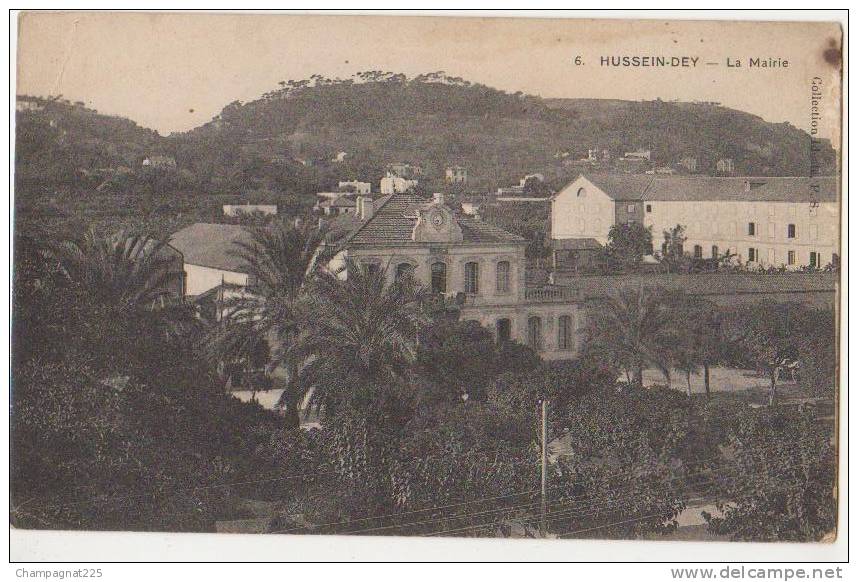 CPA ALGERIE HUSSEIN DEY La mairie