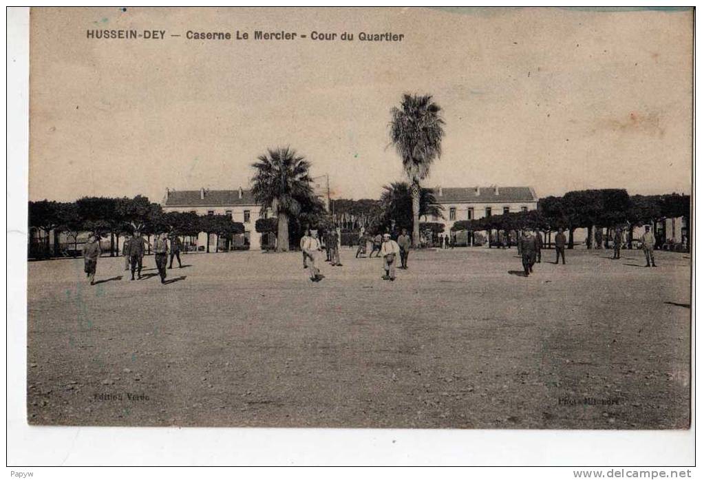 hussein dey caserne le mercier cour du quartier