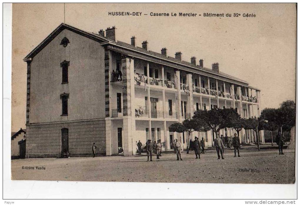 hussein dey caserne le mercier batiment du genie