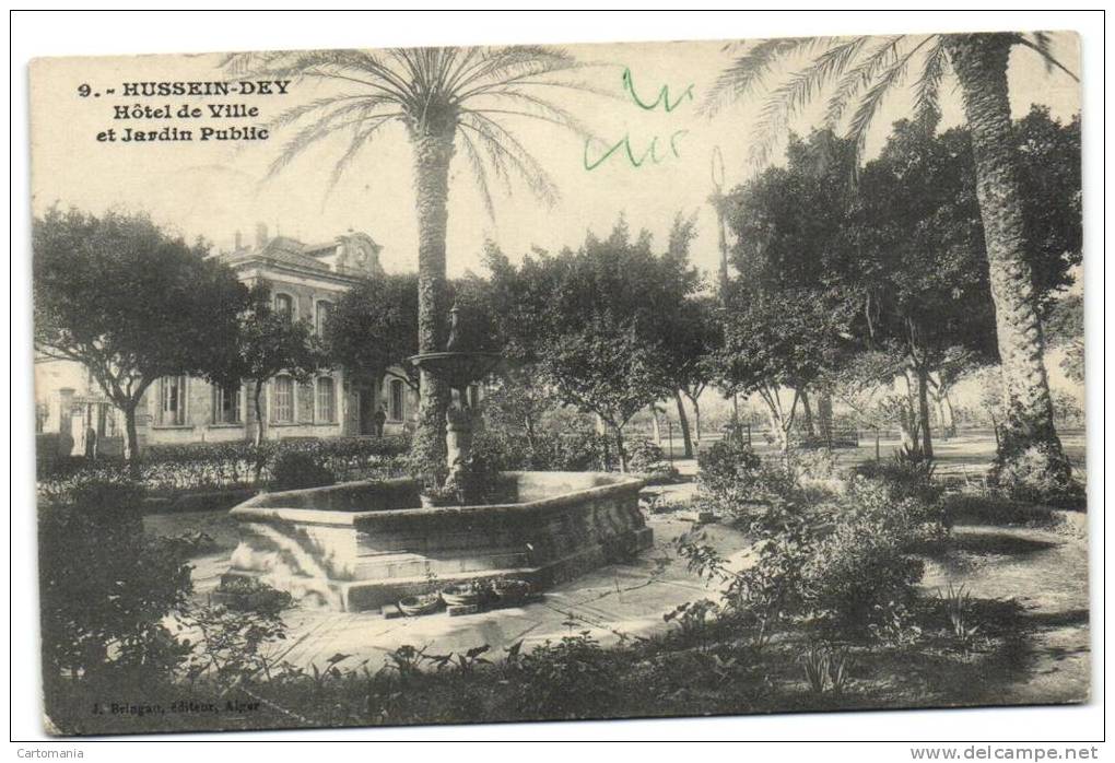 Hussein-Dey - Hôtel de Ville et Jardin Public
