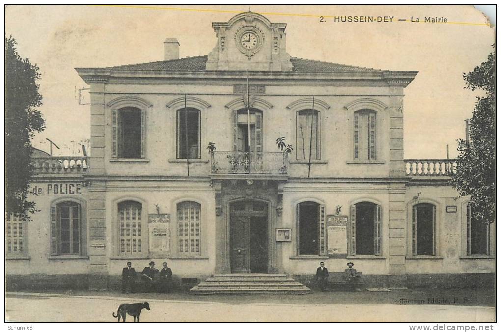 ALGERIE  - HUSSEIN DEY - la mairie