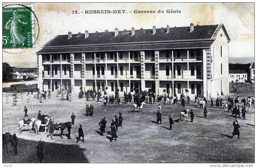 CP  ALGERIE    / /   HUSSEIN DEY    //    F10    916