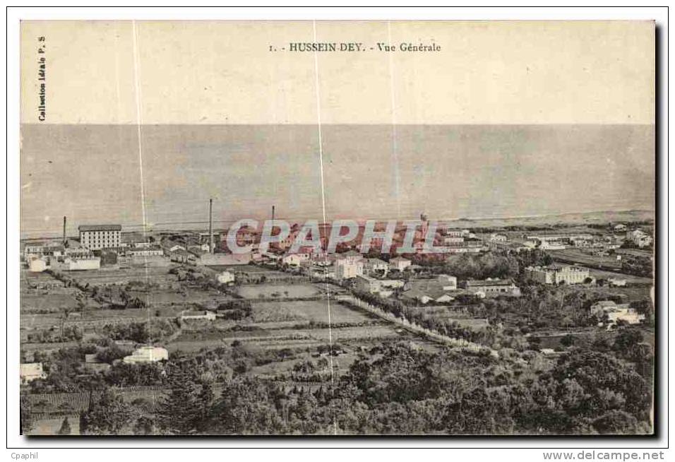 CPA Hussein Dey Vue Generale