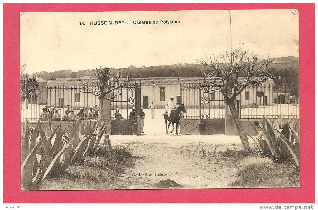 ALGERIE - HUSSEIN DEY - caserne du Polygone