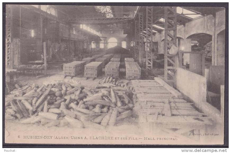 Hussein Dey (Algérie) Usine A. Elachère et ses Fils - Hall  Principal