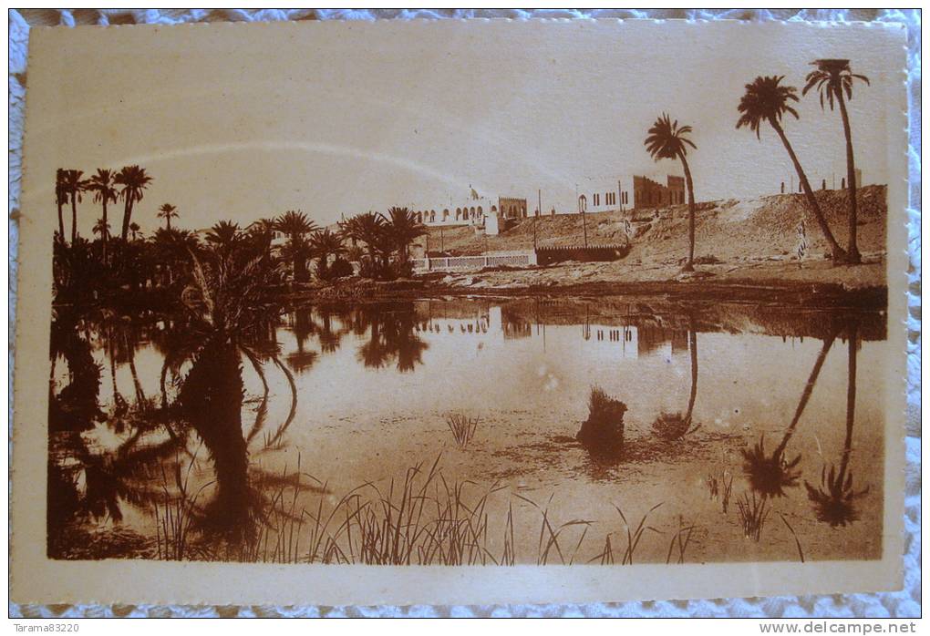 CPA ALGERIE HUSSEIN DEY 73. PAYSAGES DU SUD COL. ARTISTIQUE L'AFRIQUE R. PROUHO