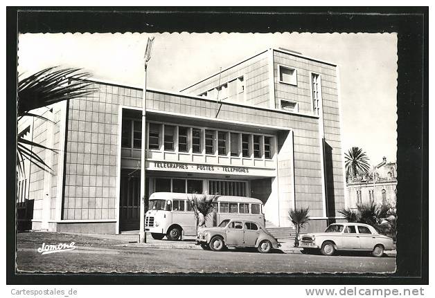 CPA Hussein Dey, Les P.T.T, Telegraphes, Postes, Telephones