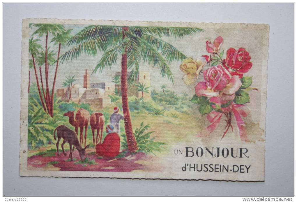 Algérie  Un Bonjour d'Hussein Dey