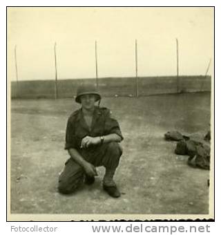 Algerie Hussein-Dey portrait de militaire