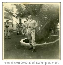 Militaire français Hussein-Dey (Algérie)