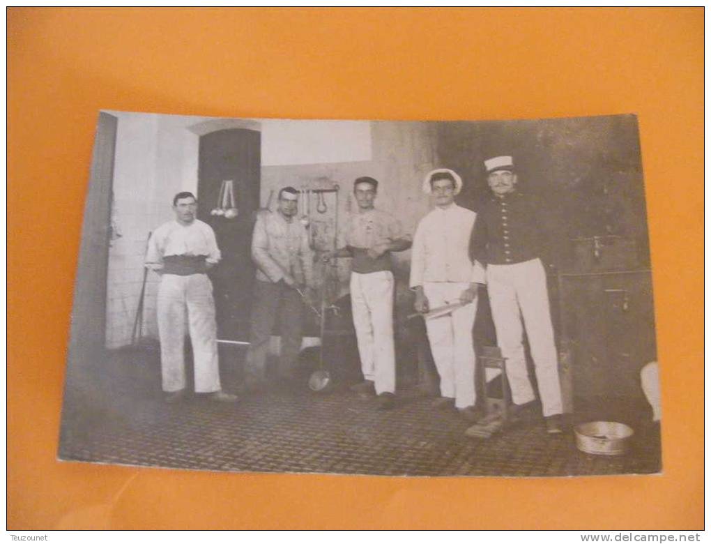 carte photo A PRIORI Cuisiniers du 26/5 et S C  la cuisine Besse   à Hussein Dey  Algérie