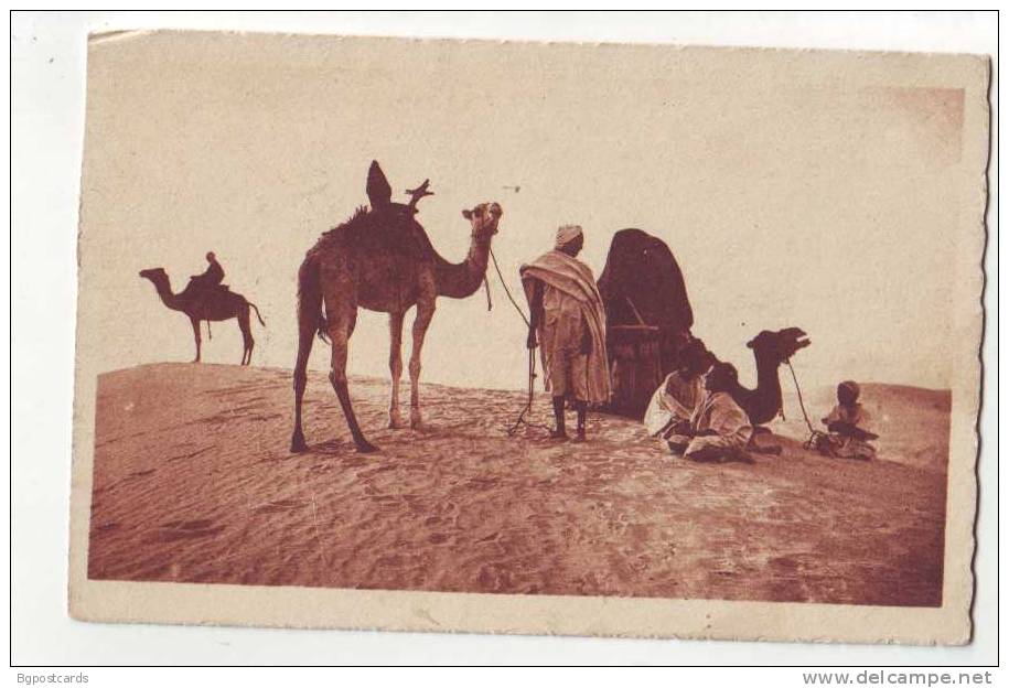 Une halte au desert - ed. Prouho , Hussein Dey