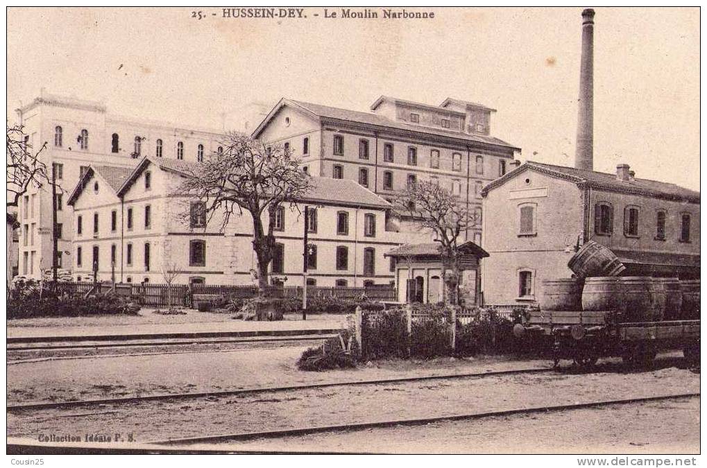 ALGERIE - HUSSEIN-DEY - Le moulin Narbonne