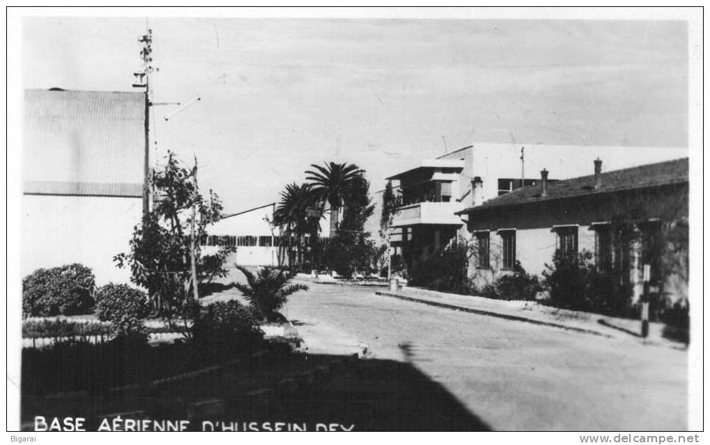 CP  ALGERIE  BASE AERIENNE D HUSSEIN DEY  . 1960