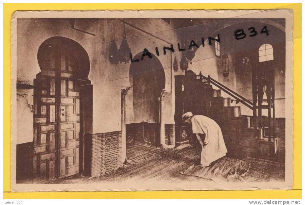 - A la Mosquée Sidi Haloui -  non écrite, Col. artistique 