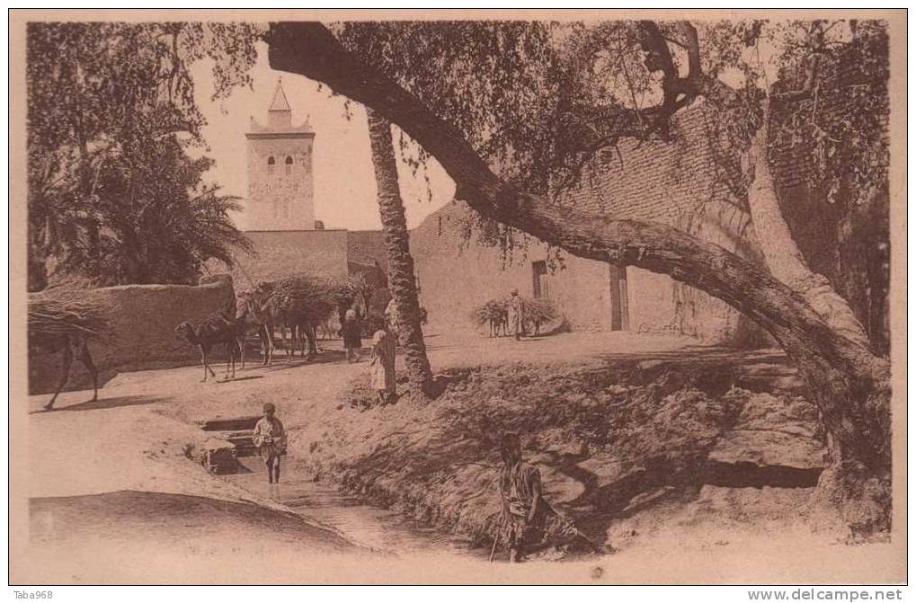 CPA COLLECTION PROUHO HUSSEIN DEY.MOSQUEE DANS LE SUD.