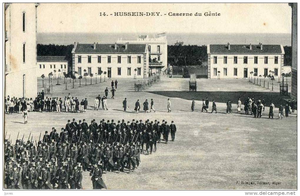 Maroc - Hussein Dey - caserne du génie