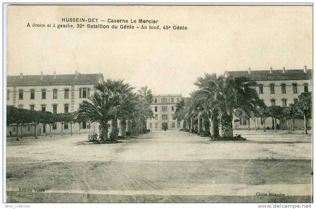 HUSSEIN-DEY - Caserne Le Mercier -