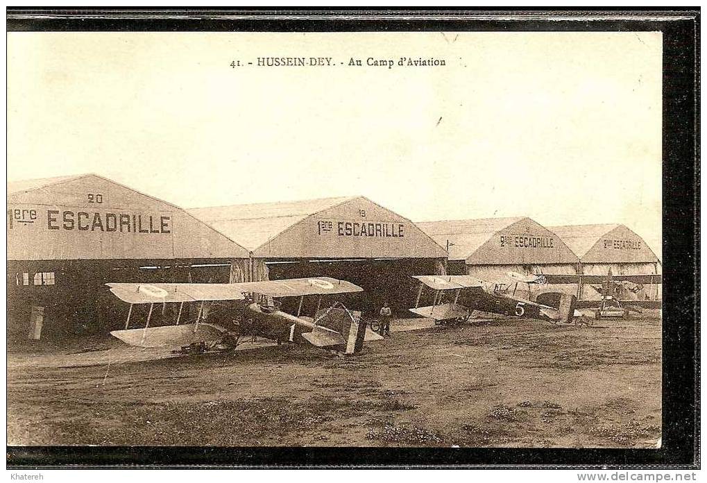 MAROC- HUSSEIN-DEY AU CAMP D'AVIATIONS