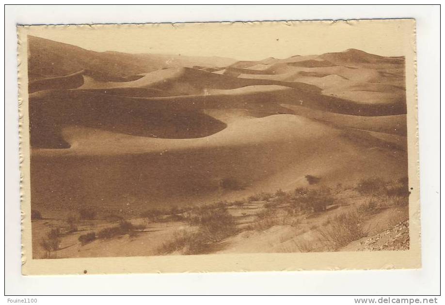 dunes dans le désert ( col. artistique l' afrique r. prouho hussein dey )