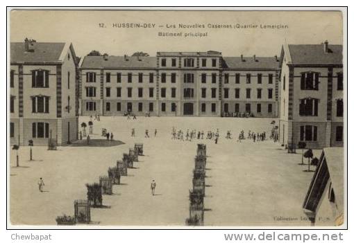 Hussein-Dey - Les Nouvelles Casernes (Quartier Lemercier) - Bâtiment Principal   -  12