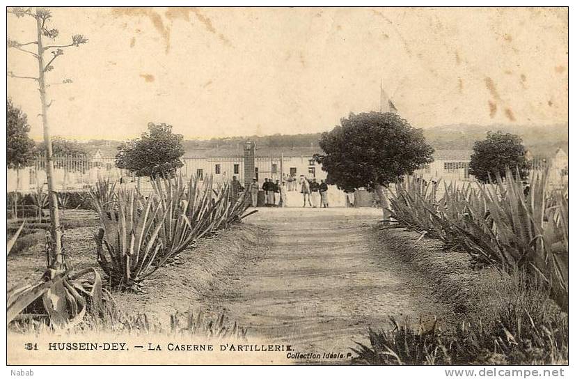 NK-DV 0129-Algérie-Hussein-Dey- La Caserne d'Artillerie-P.S