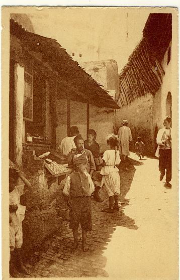 Photographe R. Prouho Hussein Dey L Afrique 58 Rue dans la Kasbah