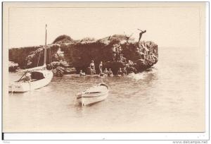 ALGERIE - CHENOUA ALGER - Le plongeoir de la plage aux Galets