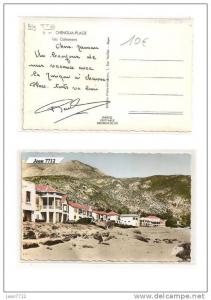 AK/PC/CPA/CHENOUA-PLAGE/L ES CABANONS/TTB