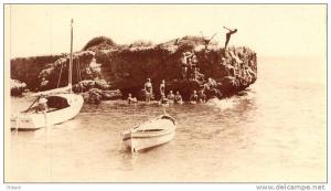 ALGERIE - CHENOUA - Le Plongeoir de la Plage aux Galets - SERIE A - N° 9