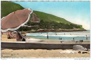 CPSM PM Algérie Tipasa Le Chenoua la plage