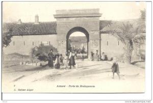 Algerie Arzew Porte de Montaganem