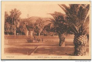 ARZEW. - Le jardin public 137