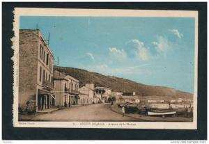 AFRIQUE - ALGERIE - ARZEW  - Avenue de la Marine