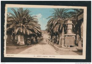 AFRIQUE - ALGERIE - ARZEW - Rue d´Isly (animation)