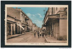 AFRIQUE - ALGERIE - ARZEW - Rue d'Isly (animation)