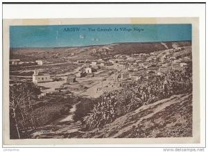 ARZEW VUE GENERALE DU VILLAGE NEGRE