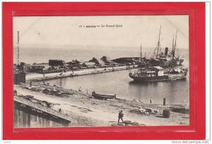 AFRIQUE / ALGERIE / ARZEW / Le Grand Quai / Animation