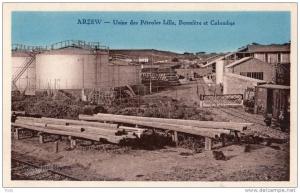 ARZEW USINE DES PETROLES LILLE BONNIERE ET COLOMBES