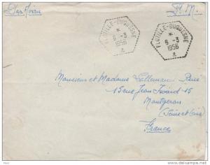 FLOTILLE DUQUESNE  base navale d'Arzew (Algerie)  6/03/56