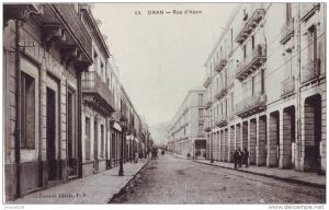 Algérie.Oran.Rue d´Arzew.