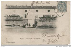 ARZEW, quartier des Tirailleurs - dos simple