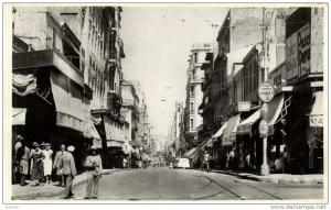 ORAN Rue Arzew Animée  Recto verso Timbres