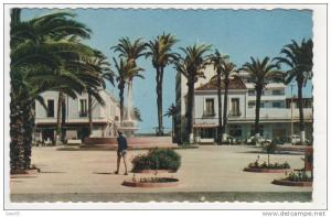 CPSM CLICHE PEU COURANT ARZEW, PLACE DU 1er NOVEMBRE 1954, format 9 cm sur 14 cm environ, ALGERIE