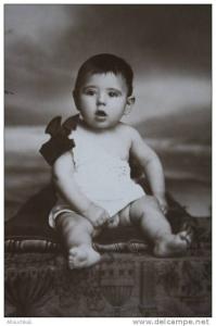 Photographie/Carte postalebébé de sexe masculin voir photoOran Ex colonie française-photo Henri r d'Arzew à Oran
