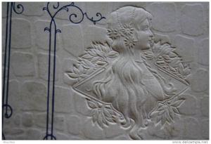 superbe pochette photographique en relief gaufré pour conserver les photos & pelliculesphoto Henri rue d'Arzew à Or