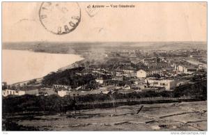 ARZEW   vue générale écrite timbrée bon état