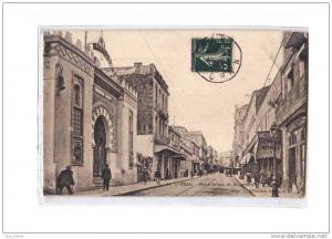 ALGERIE Oran, Rue d'Arzew, Cinéma Alhambra, ed Idéale PS 64, 1911