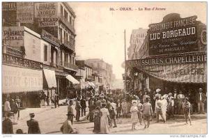 ORAN la rue d'Arzew