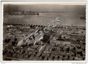 ARZEW - N° 3 - VUE AERIENNE - VUE GENERALE, LA VILLE, L'EGLISE, ET LE PORT ( CPSM )